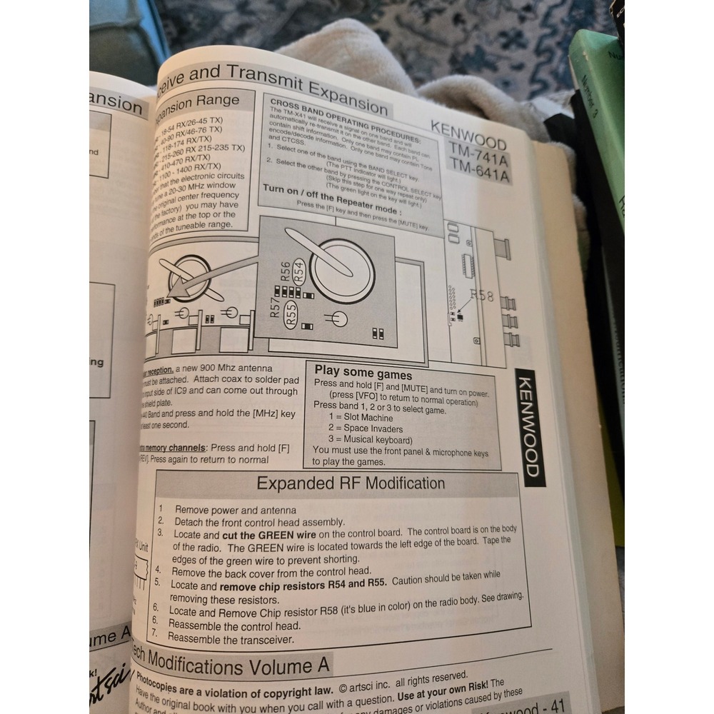 Radio Tech Modifications & Alignment Controls Edition 9A ICOM Kenwood Scanners - Picture 8 of 9